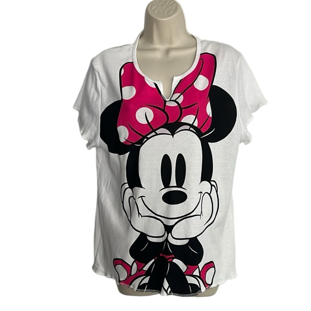 Disney Women's Minnie Mouse Short Sleeve T-Shirt Size XL